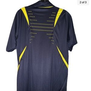 Fila Sport Golf Mens Polo Shirt Adult Small S Short Sleeve Performance Navy-ish